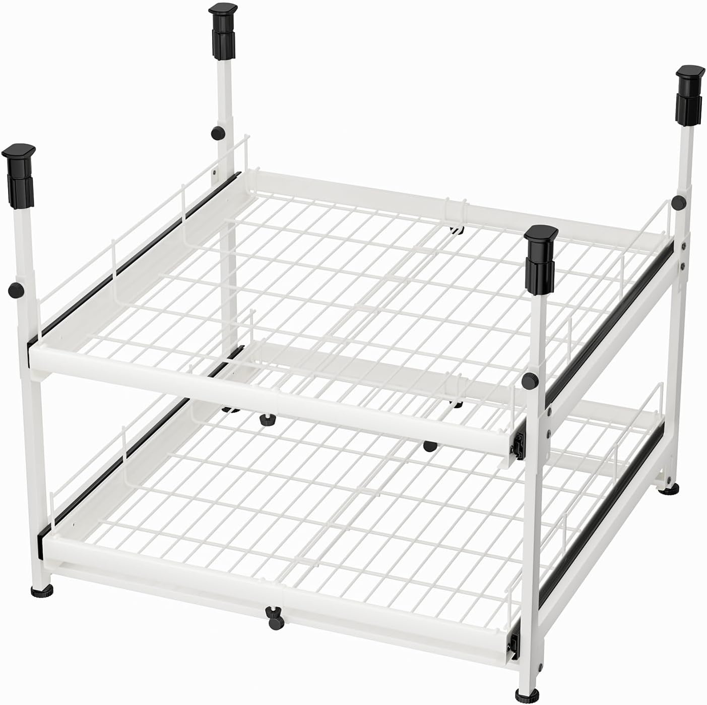 image:imageHisencn Expandable 2Tier Pull Out Cabinet Organizer 123456789