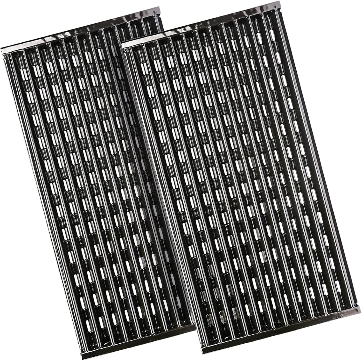 image:image17 Inch Emitter Plates for CharBroil TRUInfrared Grills 2Pack Porcelain Steel Fits CharBroil 463633316 463672016 463672216 463672219 Replaces G4600500W1Enameled Steel
