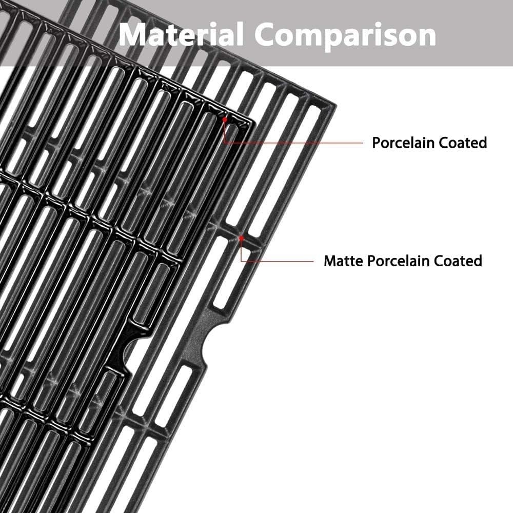 image:image17 Inch Emitter Plates for CharBroil TRUInfrared Grills 2Pack Porcelain Steel Fits CharBroil 463633316 463672016 463672216 463672219 Replaces G4600500W1Cast Iron