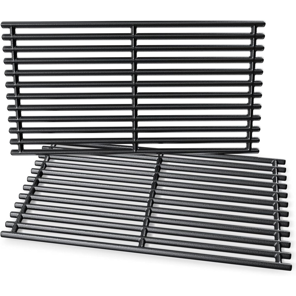 image:image17 Inch Emitter Plates for CharBroil TRUInfrared Grills 2Pack Porcelain Steel Fits CharBroil 463633316 463672016 463672216 463672219 Replaces G4600500W1Cast Iron