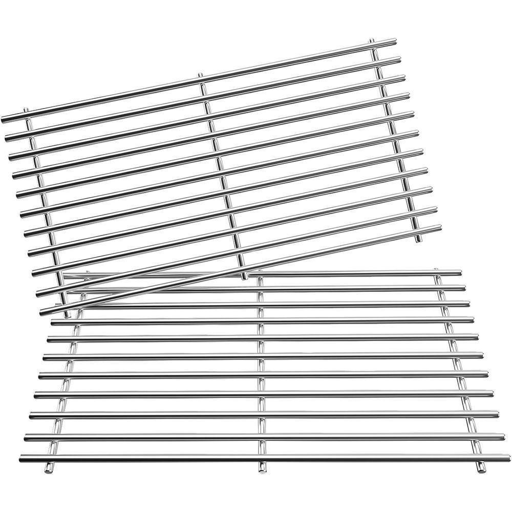 image:image17 Inch Emitter Plates for CharBroil TRUInfrared Grills  2Pack Porcelain Steel Fits CharBroil 463633316 463672016 463672216 463672219 Replaces G4600500W1Stainless Steel