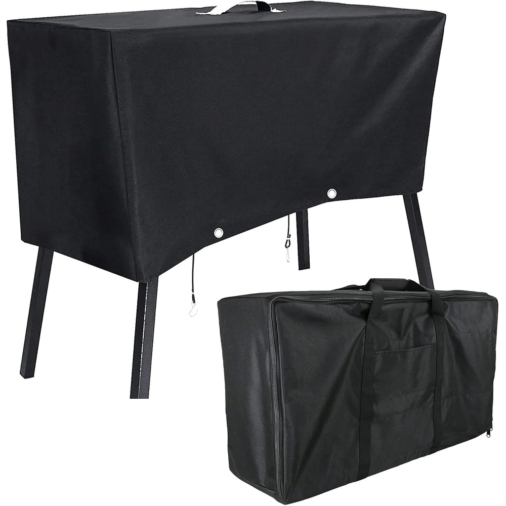 image:imagePatio Grill Cover and Carry Bag for Camp Chef 2 Burner Propane Stove Camping Accessories Fits for Camp Chef Stove PRO60X EX60LW YK60LW DB60D EX170LW EX280LW YK60LWC12 Black