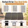 17 Inch Emitter Plates for Char-Broil TRU-Infrared Grills | 2-Pack Porcelain Steel; Fits Char-Broil 463633316, 463672016, 463672216, 463672219; Replaces G460-0500-W1(Enameled Steel)