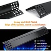 Stainless Steel Burner, Heat Plate Heat Shield, Electrode Ignitor Replacement for Select Jenn-Air 720-0709, 720-0709B,720-0727 Kitchen aid 720-0709c Gas Grill Models, 5 Pack(Porcelain Steel)